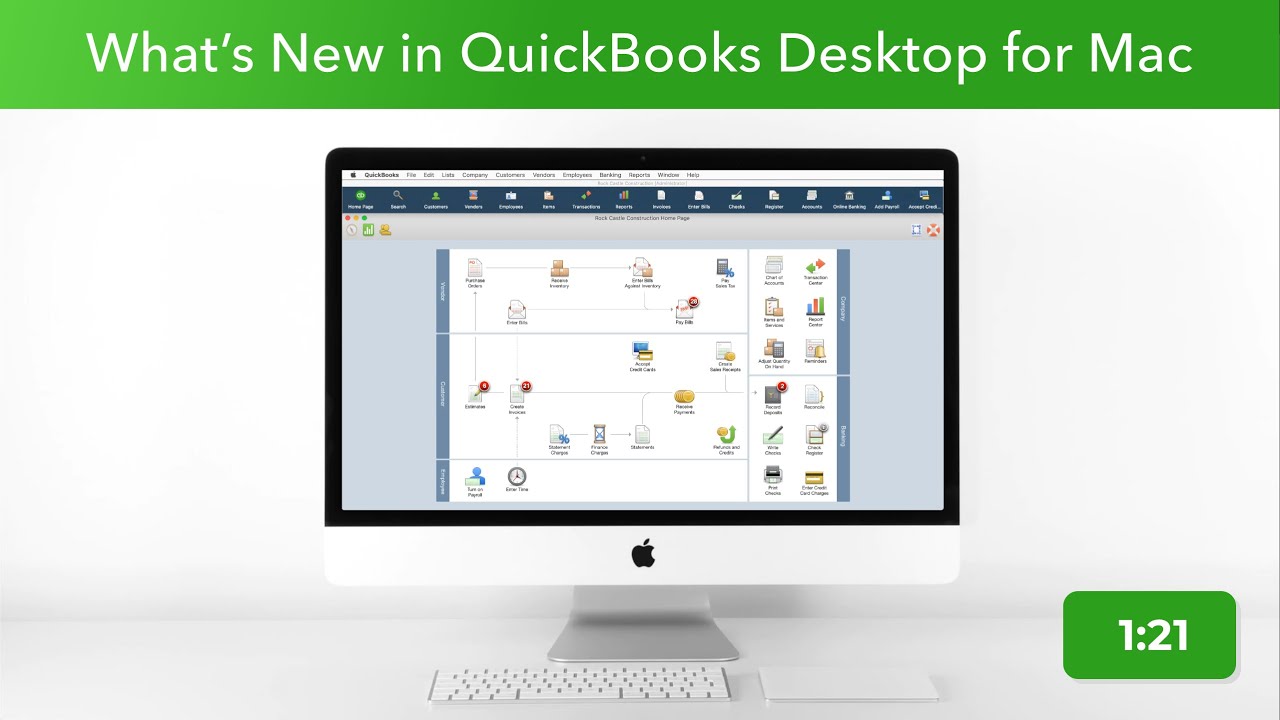 moving icon bar in quickbooks for mac